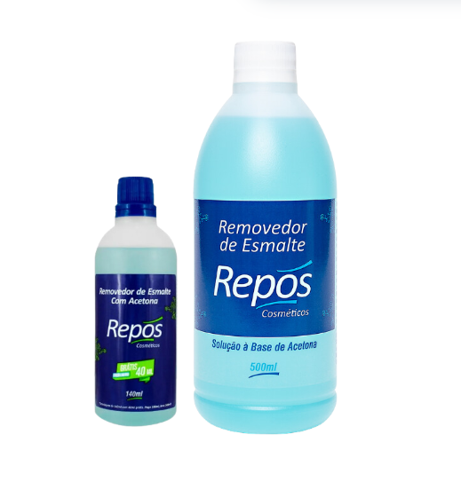 REMOVEDOR DE ESMALTE COM ACETONA REPOS