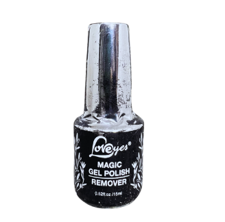 MAGIC REMOVER/REMOVEDOR DE ESMALTE EM GEL LOVEYES 15ML
