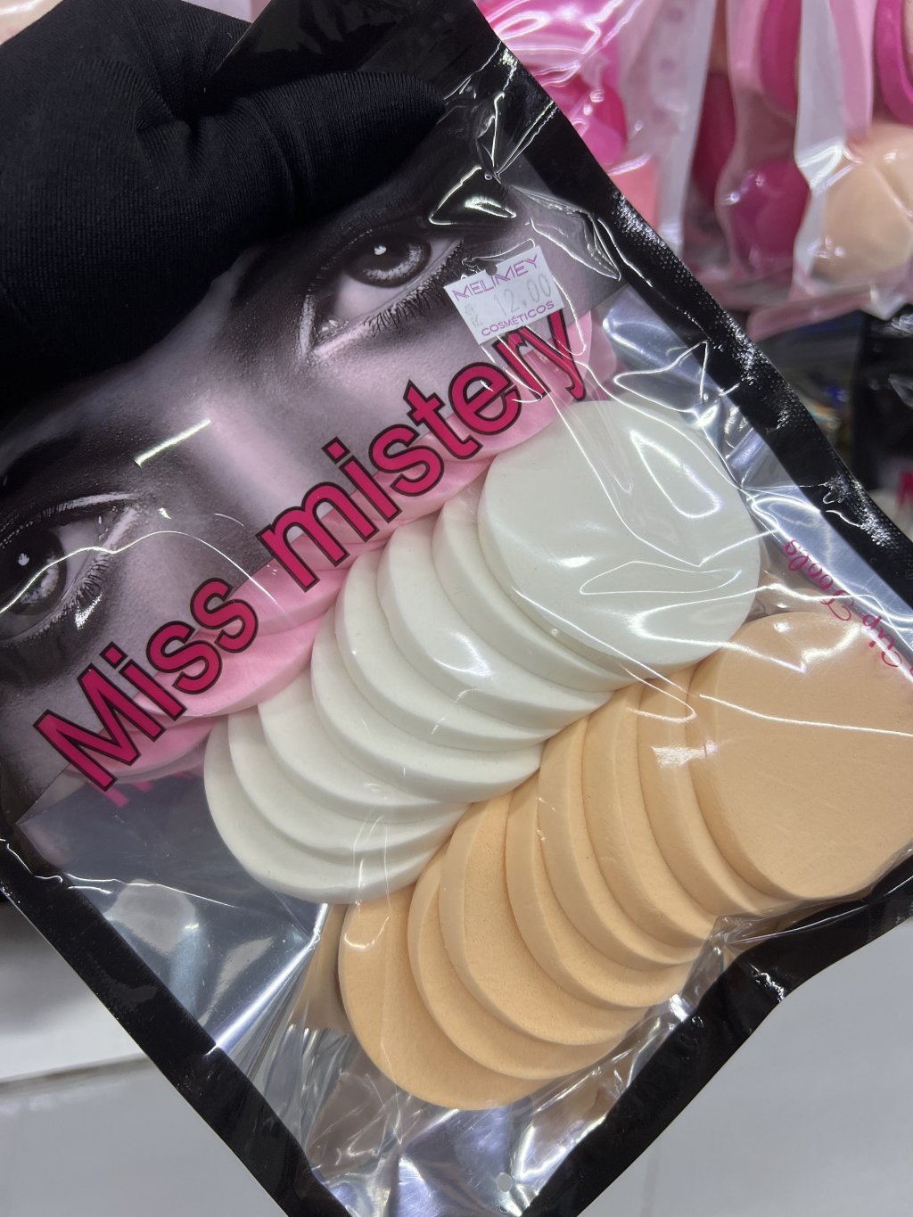 Kit esponja de maquiagem 