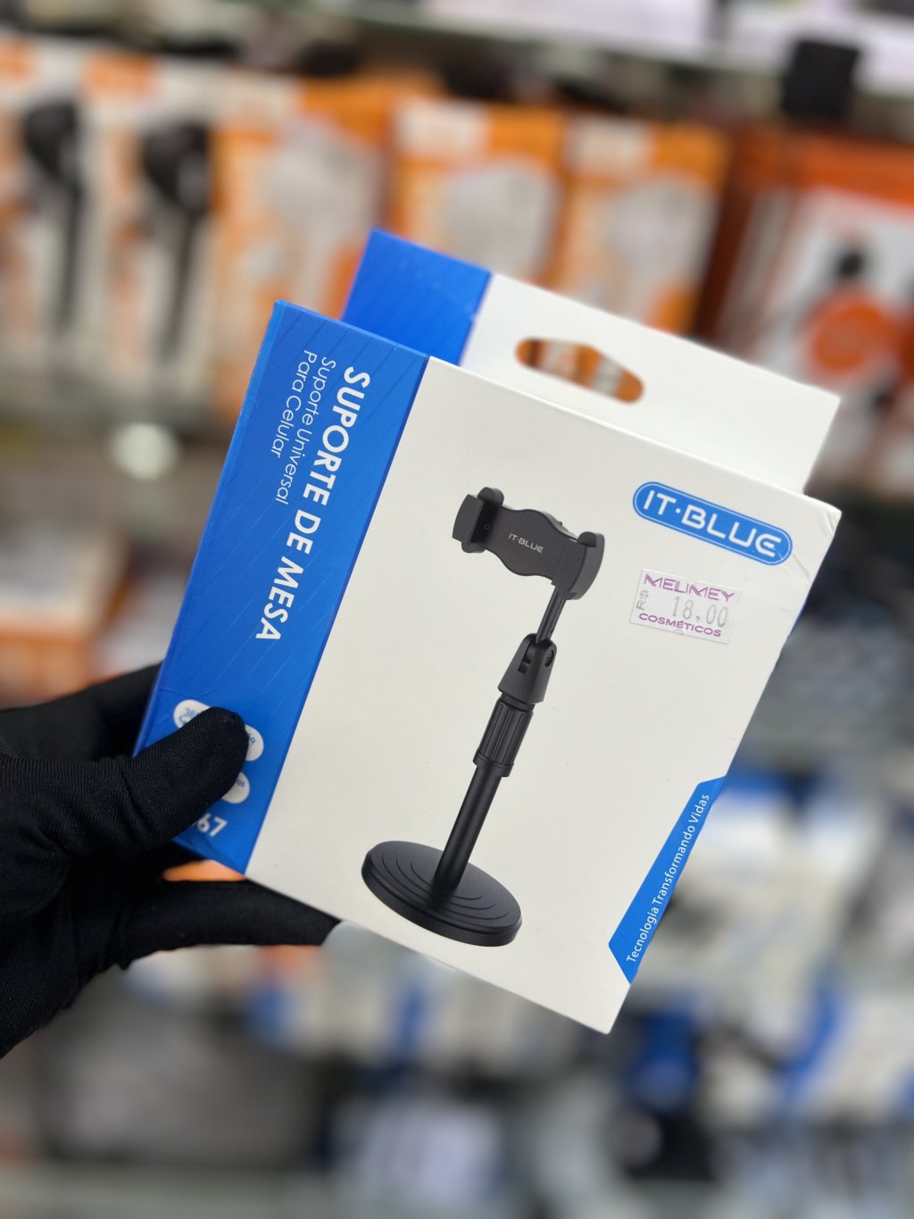 Suporte de mesa para celular LE-067