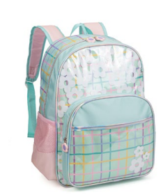 MOCHILA 16'' FLORZINHAS