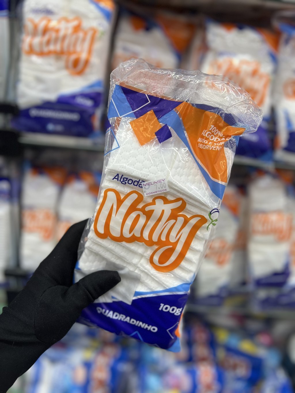 ALGODAO NATHY QUADRADINHO 100G