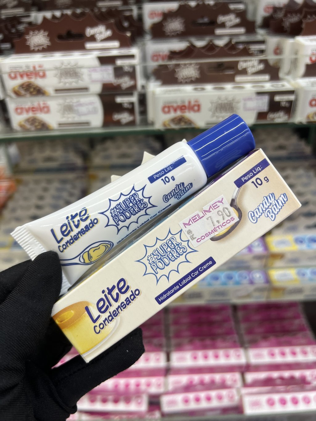 HIDRATANTE LABIAL LEITE CONDENSADO 10G - SUPER PODERES