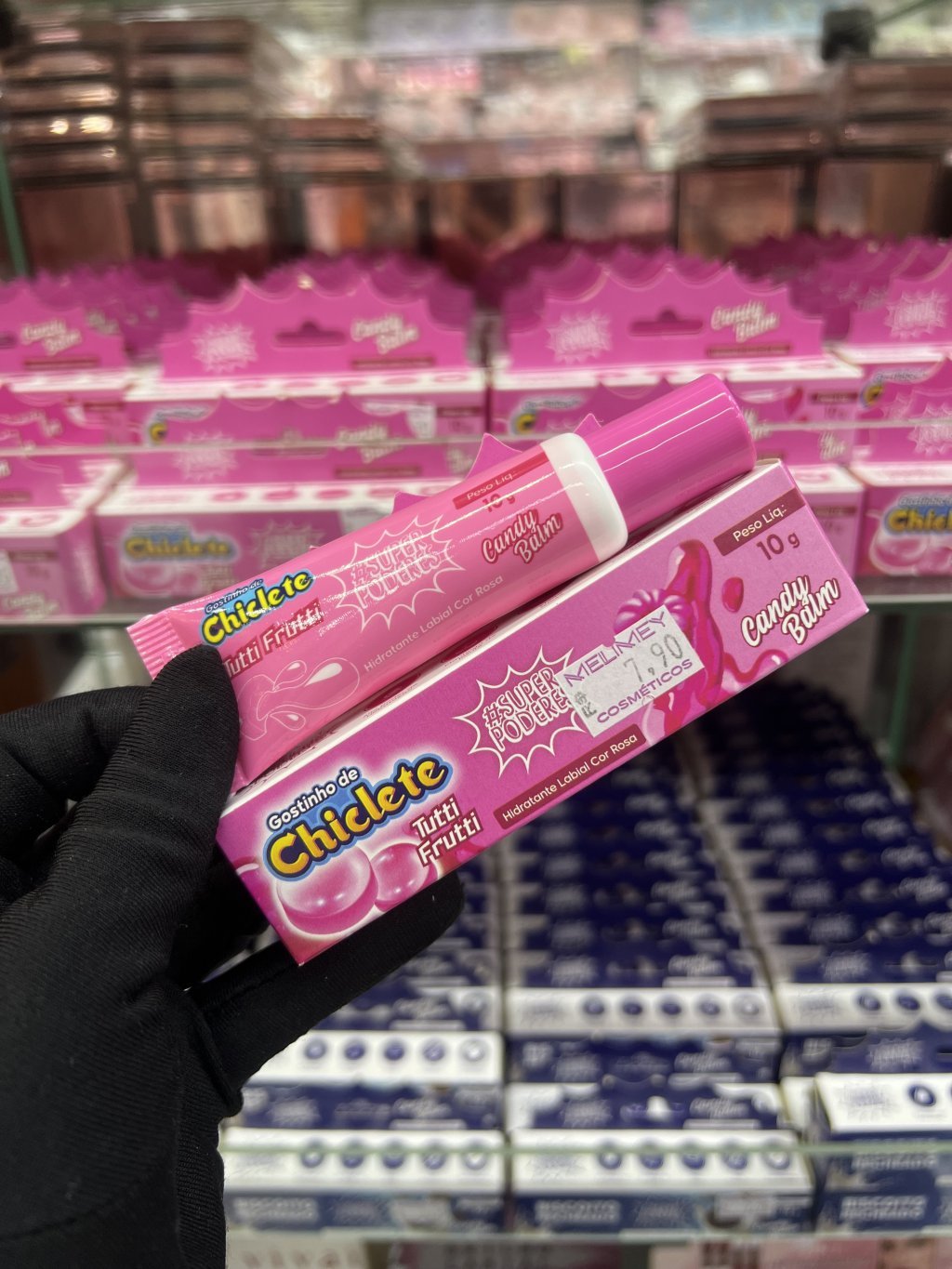 HIDRATANTE LABIAL GOSTINHO DE CHICLETE 10G - SUPER PODERES