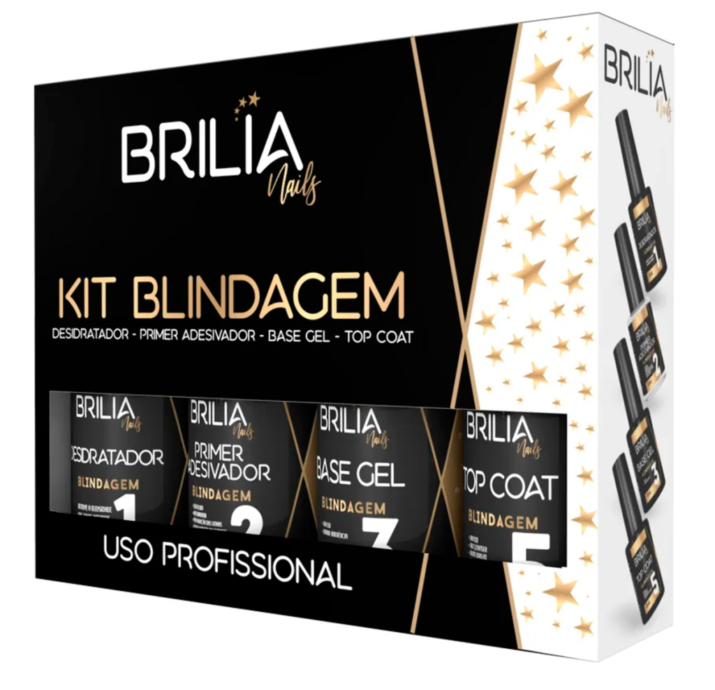 KIT BLINDAGEM BRILIA NAILS