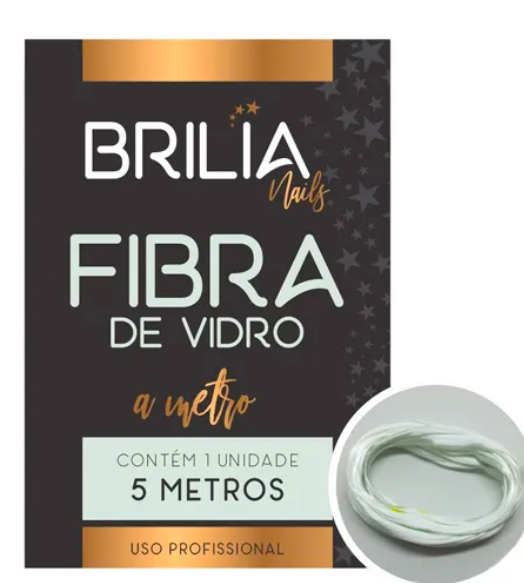 FIBRA DE VIDRO BRILIA NAILS 5 METROS