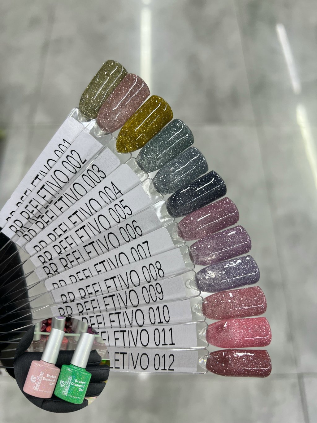 ESMALTE EM GEL BELLA ROSA REFLETIVO 12ML