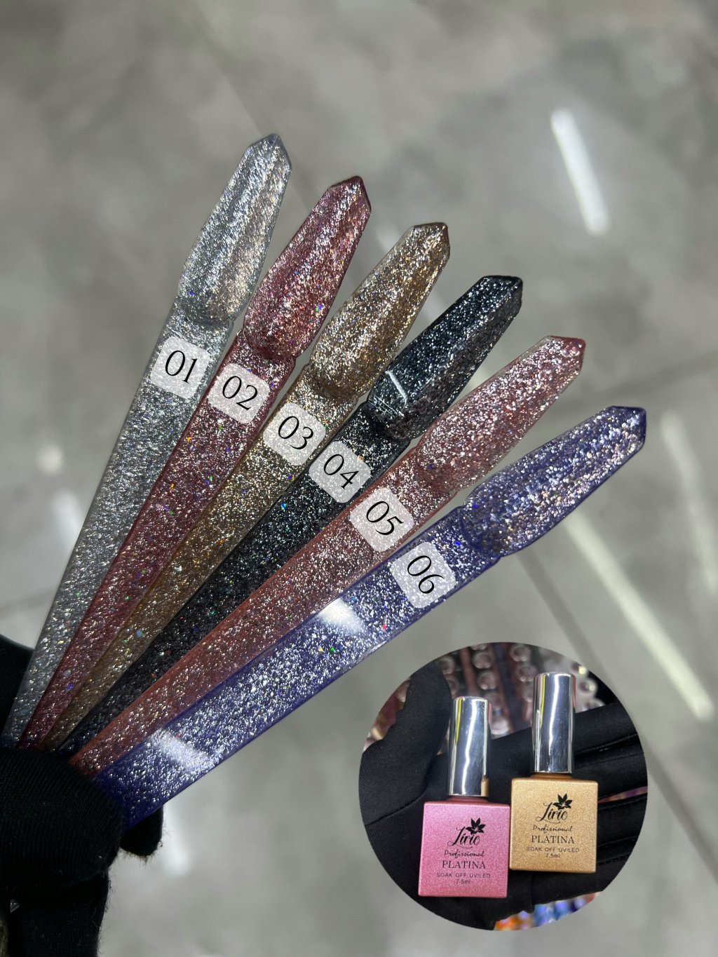 ESMALTE EM GEL PLATINA LIRIO 