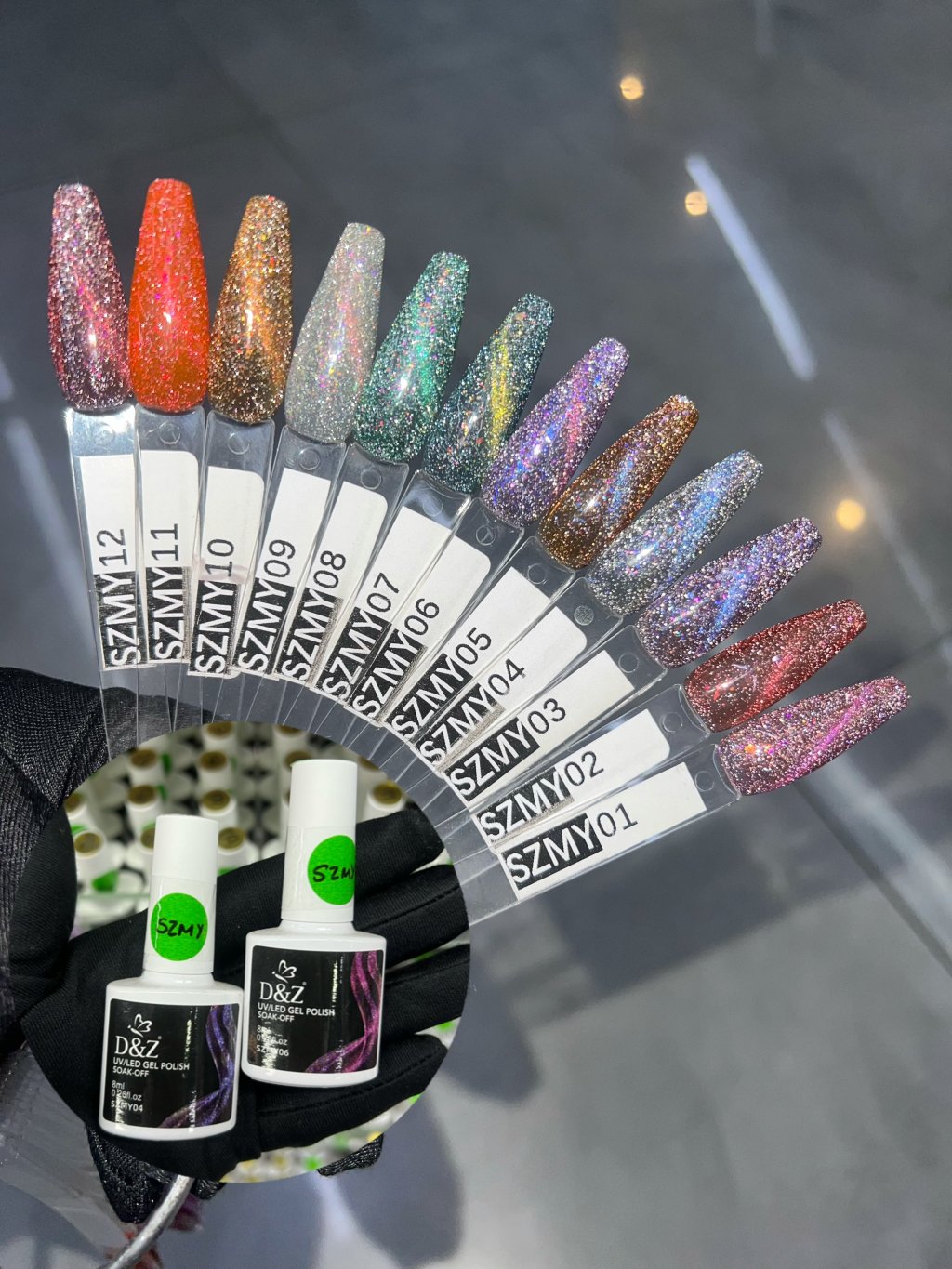 ESMALTE EM GEL REFLETIVO D&Z - 8ML