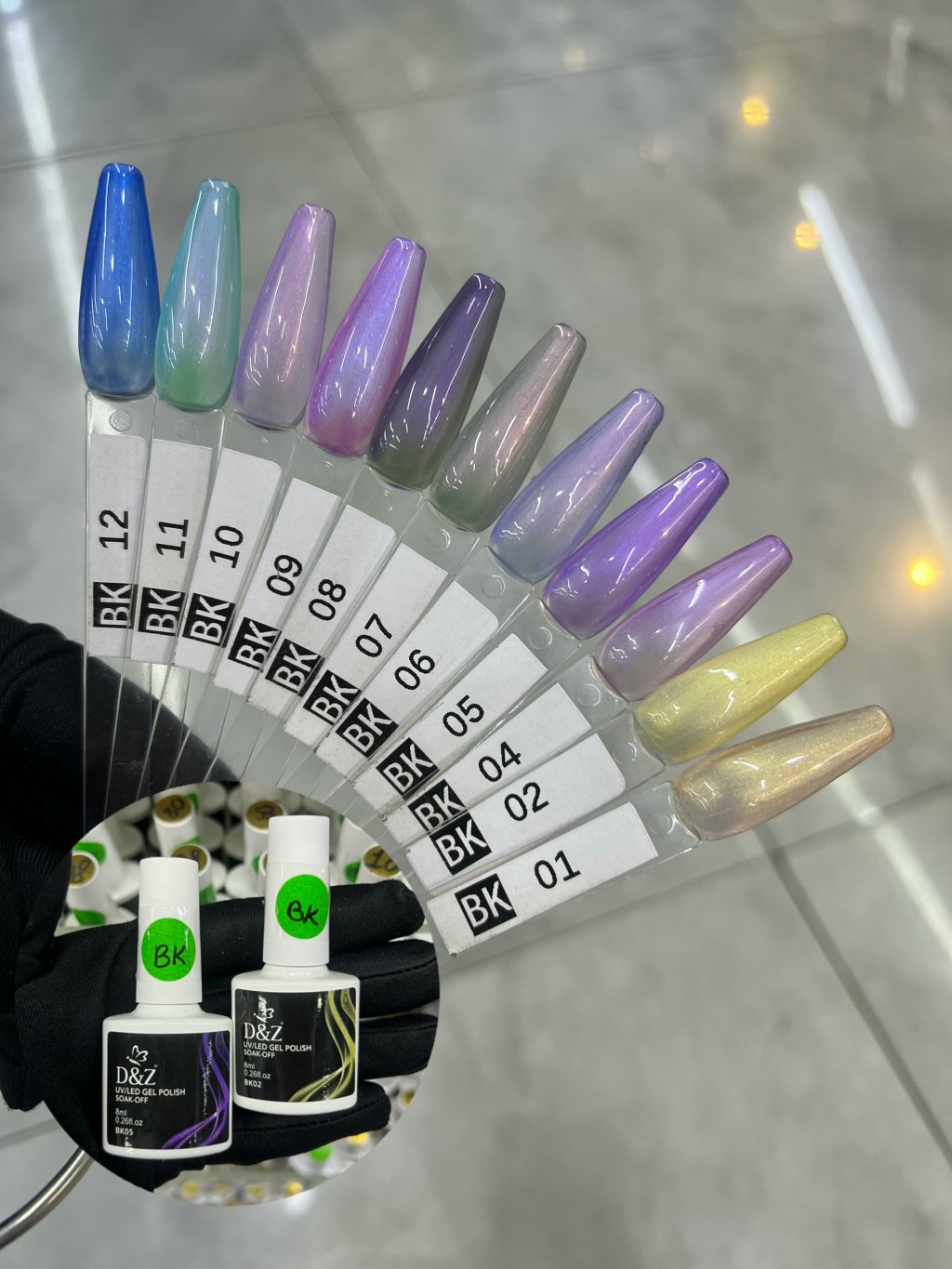 ESMALTE EM GEL PEROLADO D&Z - 8ML