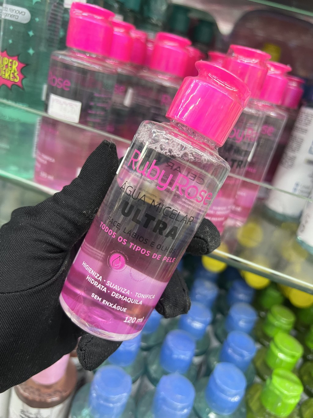 ÁGUA MICELAR ULTRA 120ML-RUBY ROSE