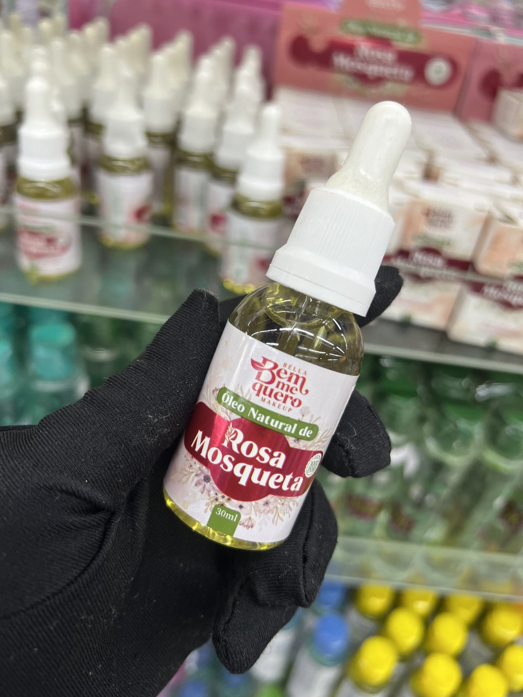 ÓLEO NATURAL DE ROSA MOSQUETA 30ML-BEM ME QUERO