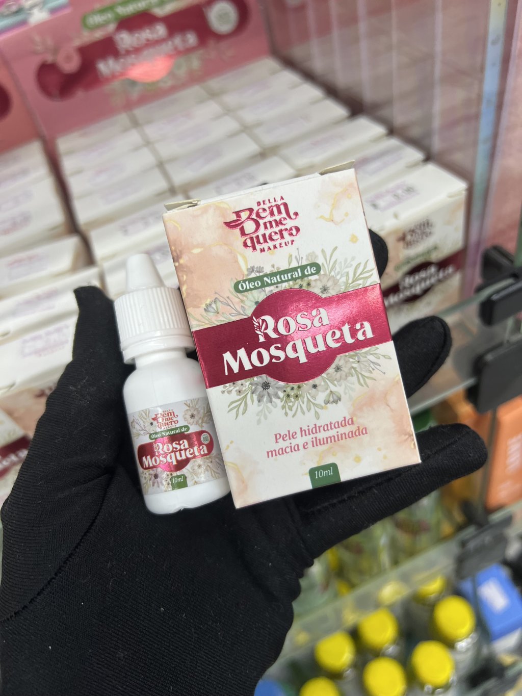 ÓLEO NATURAL DE ROSA MOSQUETA 10ML-BEM ME QUERO