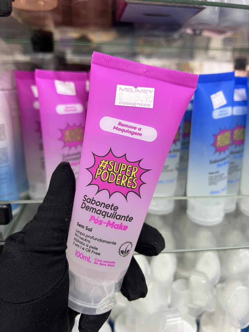 SABONETE DEMAQUILANTE POS-MAKE 100ML-SUPER PODERES