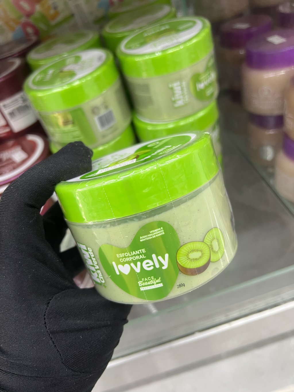 ESFOLIANTE CORPORAL KIWI 280G
