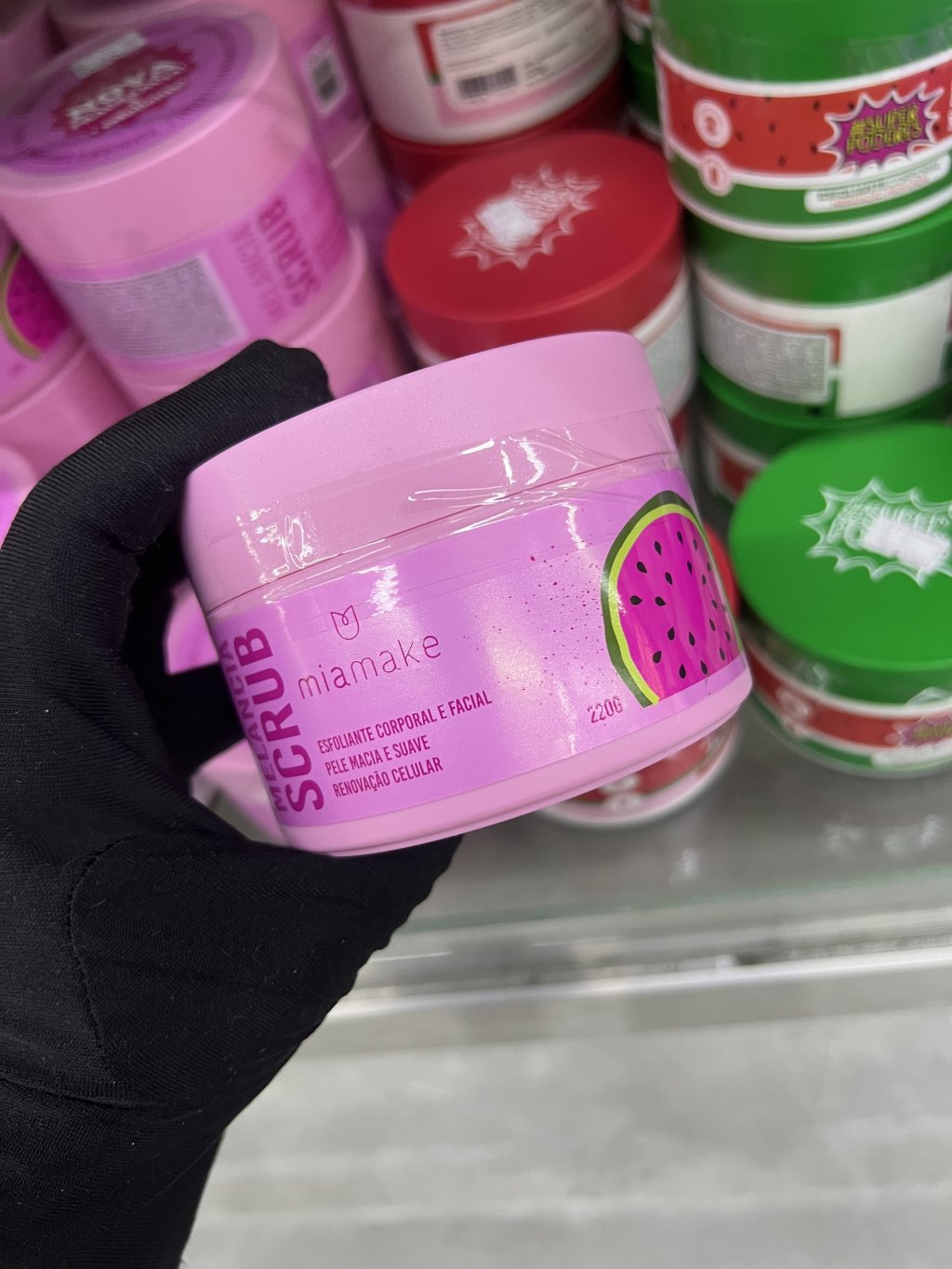 ESFOLIANTE CORPORAL E FACIAL MELANCIA 220G
