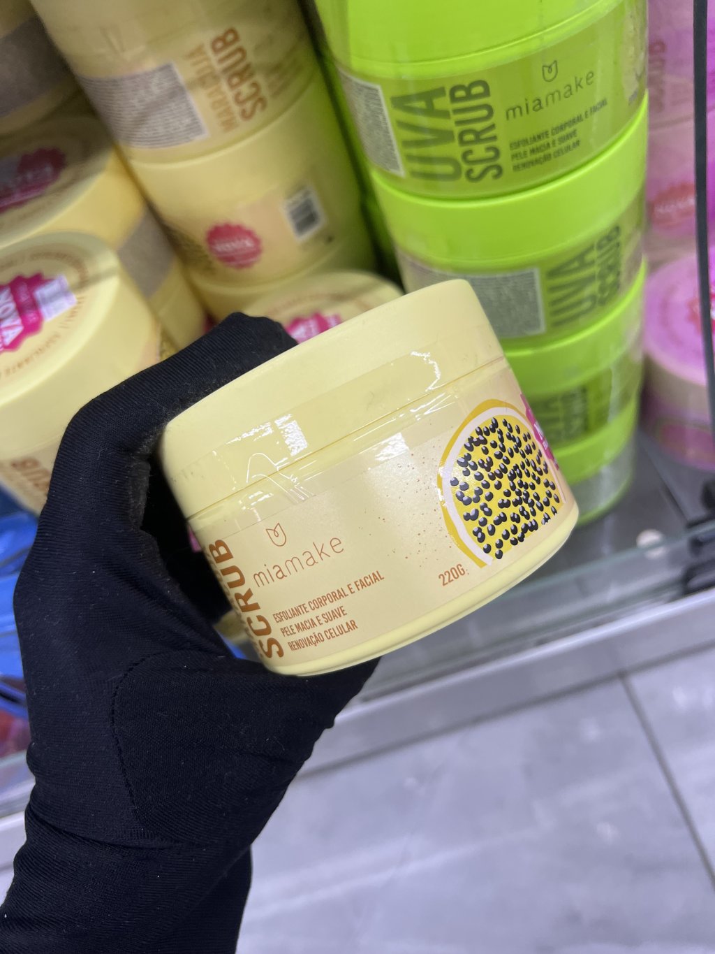 ESFOLIANTE CORPORAL E FACIAL MARACUJÁ 220G