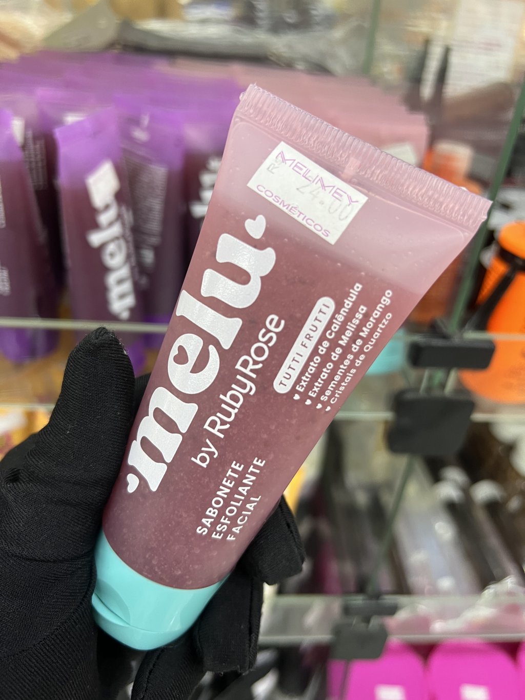 SABONETE ESFOLIANTE FACIAL TUTTI FRUTTI 75G-RUBY ROSE