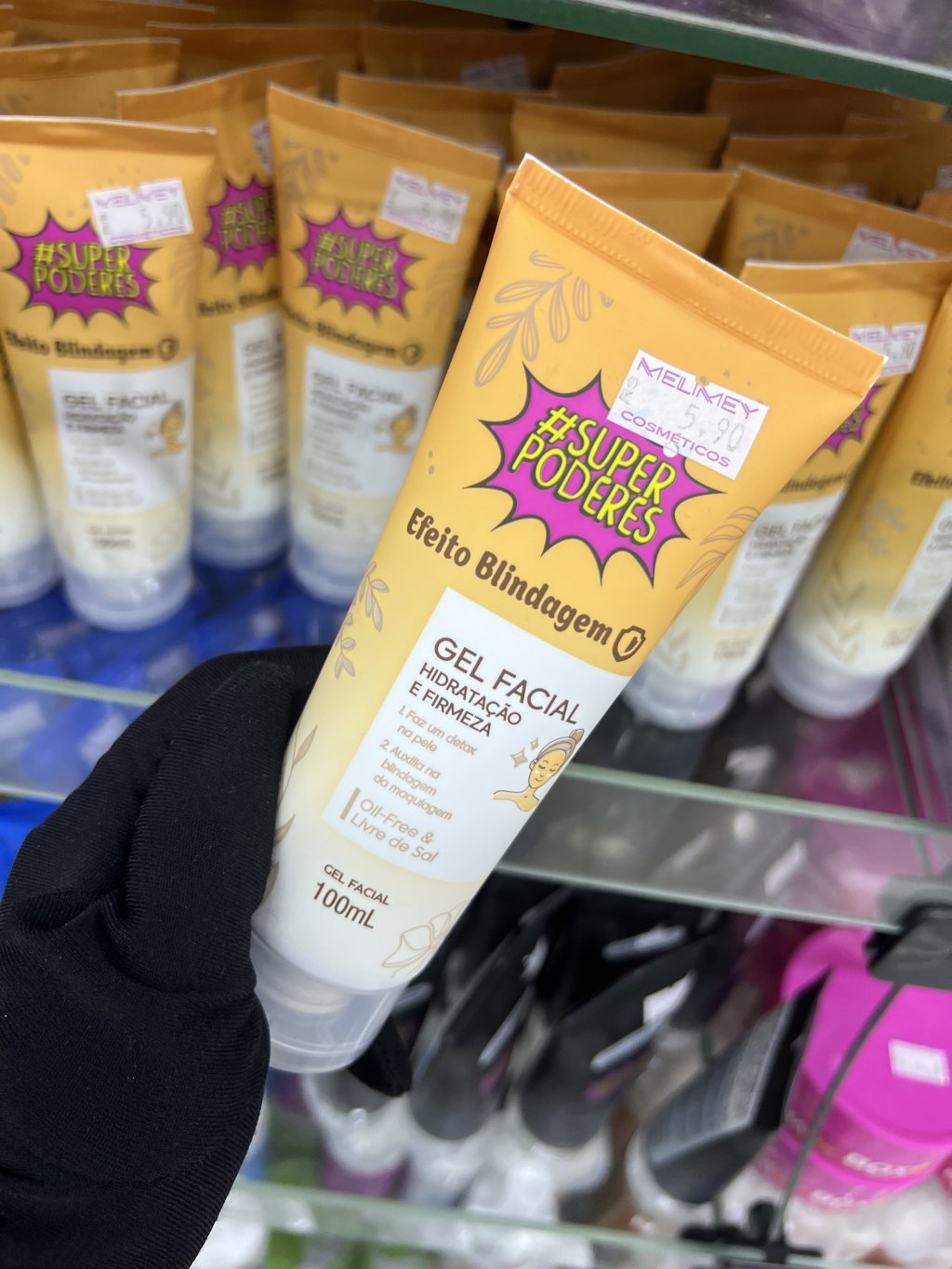 GEL FACIAL EFEITO BLINDAGEM 100ML-SUPER PODERES