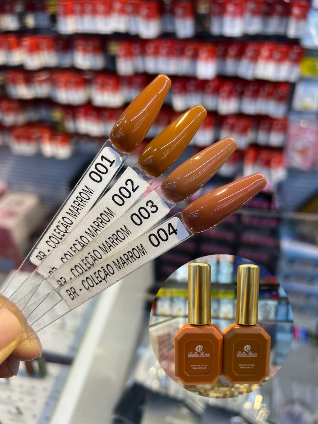 ESMALTE EM GEL BELLA ROSA