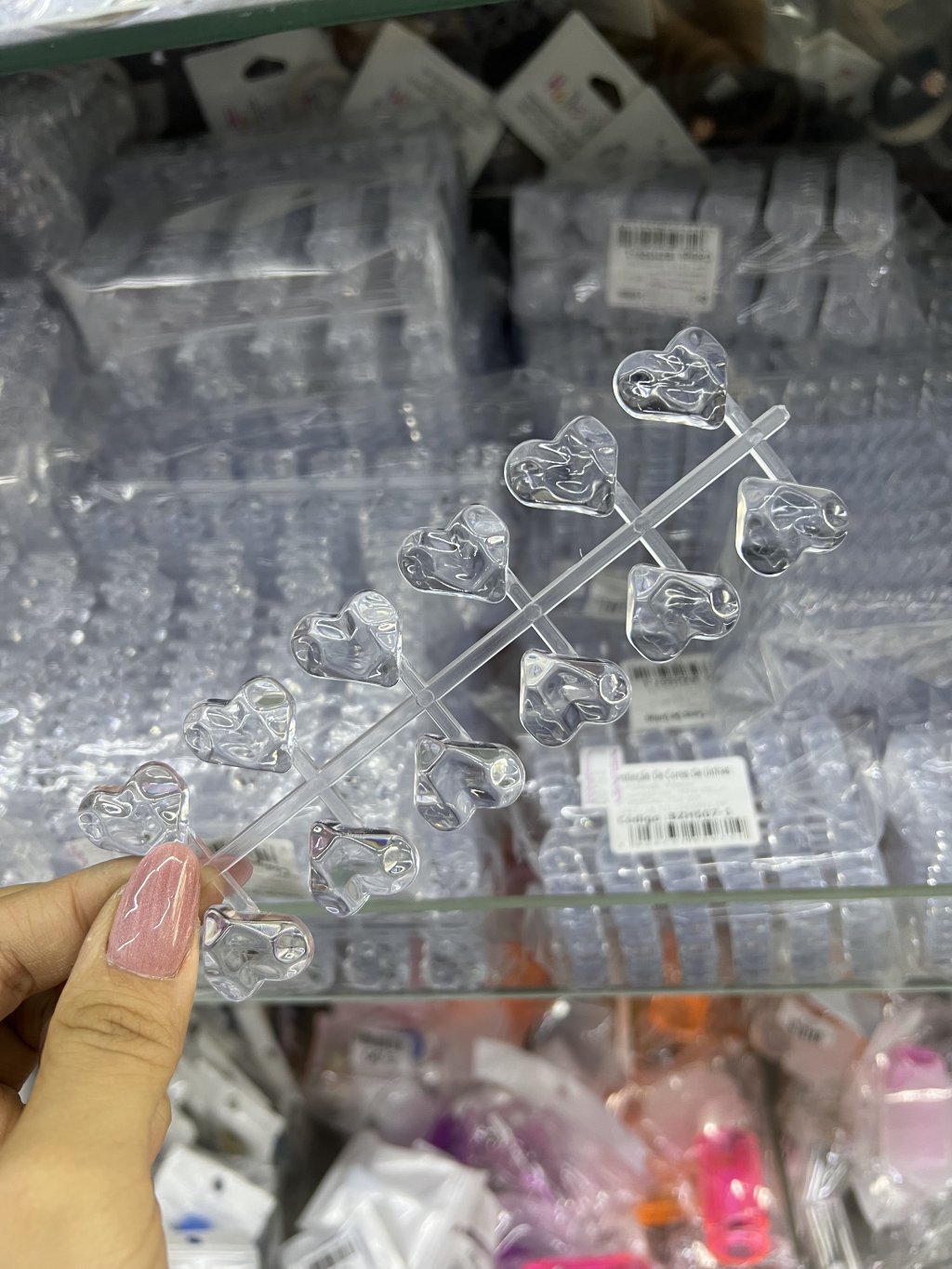 MOSTRUÁRIO CORACAO PARA ESMALTE