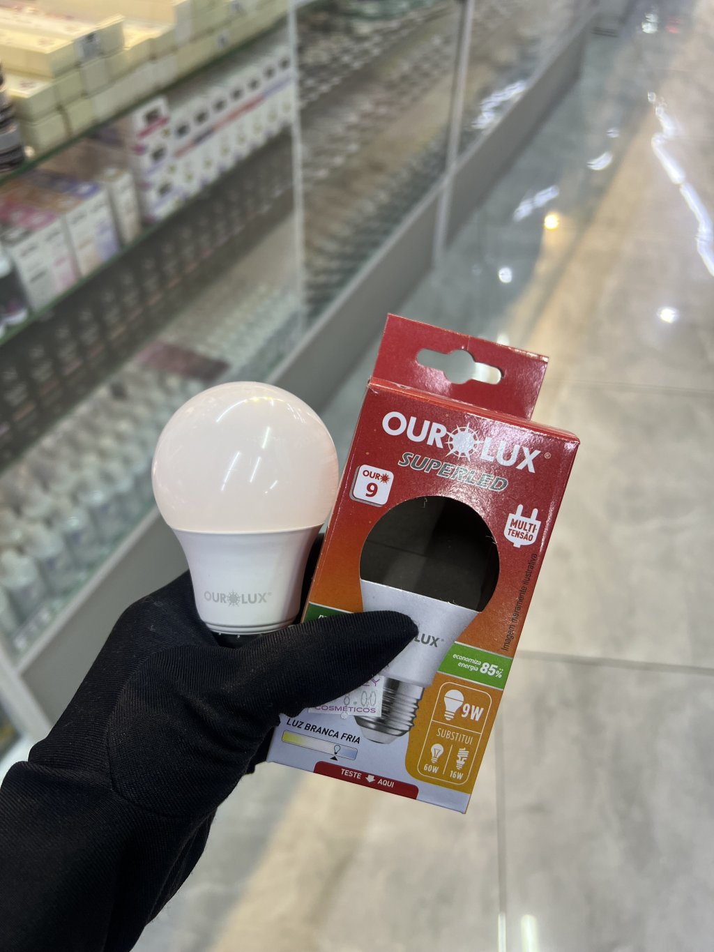 LAMPADA OUROLUX 9W