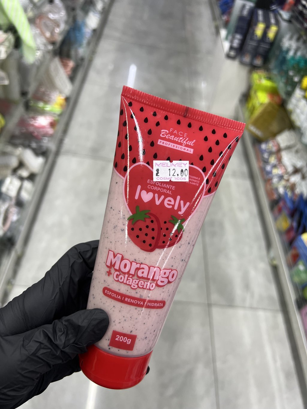 ESFOLIANTE CORPORAL MORANGO-FACE BEATIFUL