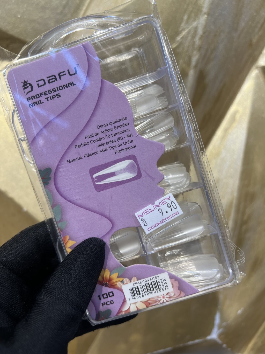 UNHA DAFU(caixinha roxa)
