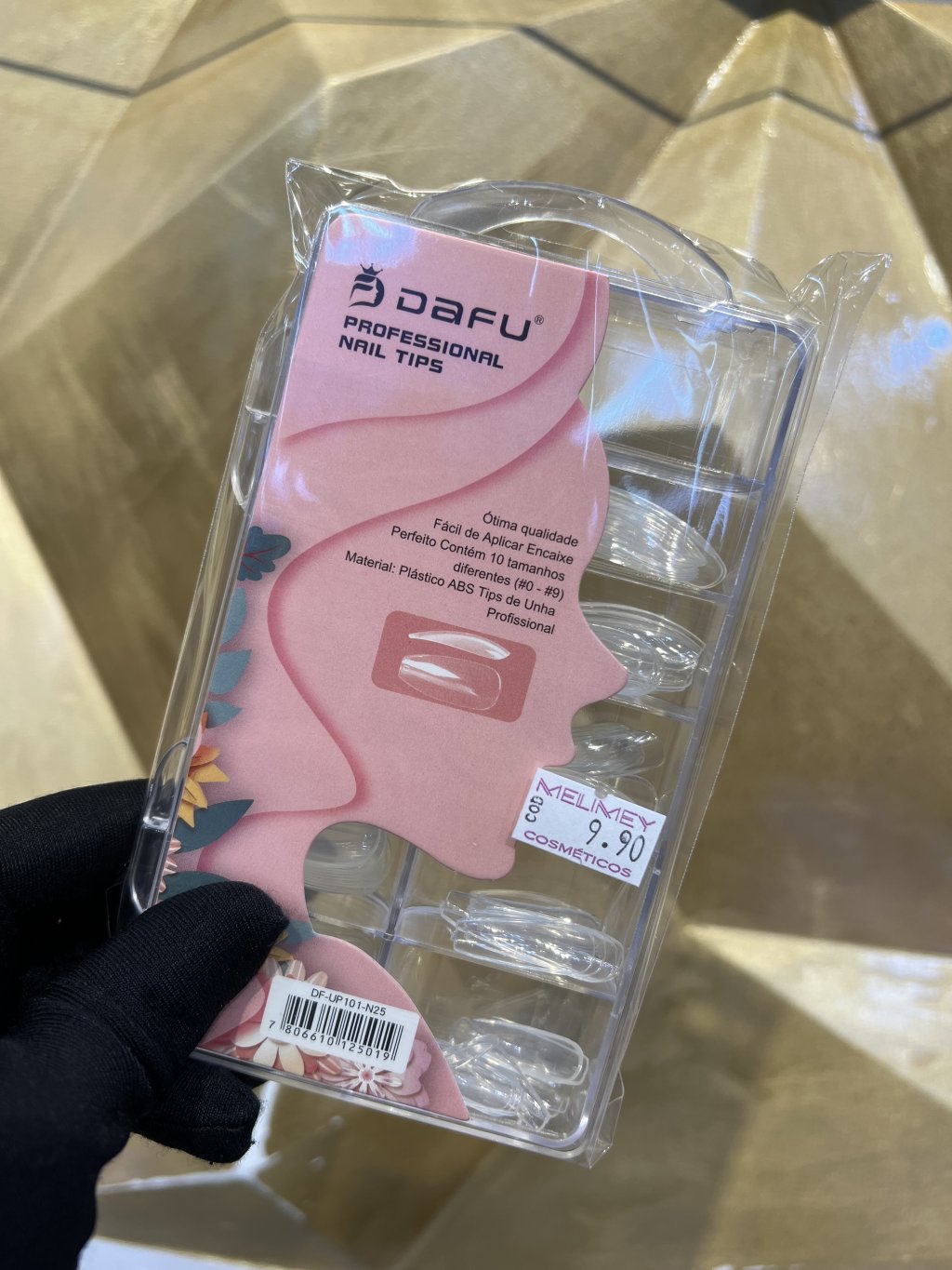 UNHA DAFU(caixinha rosa)