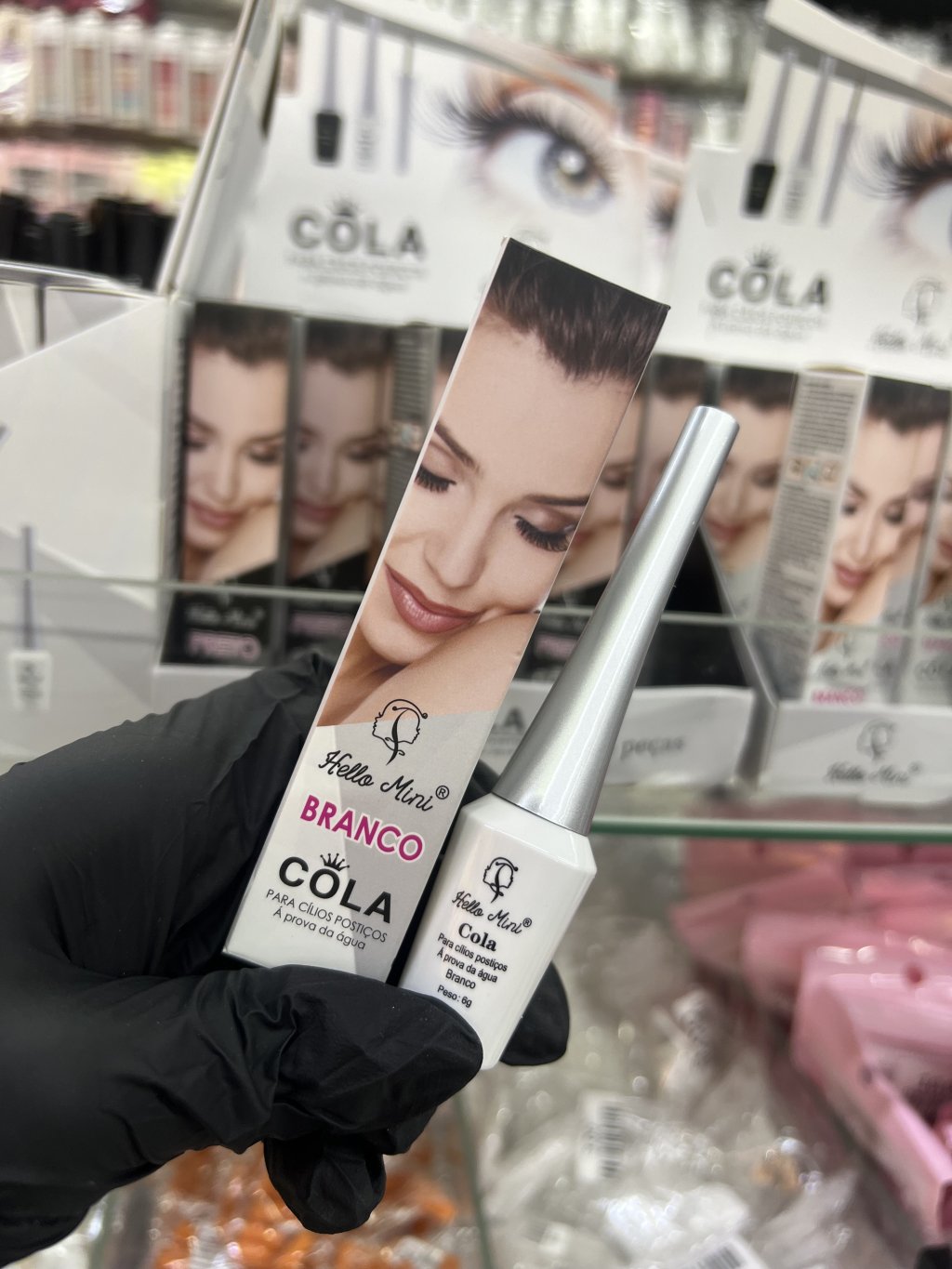 COLA BRANCA PARA CÍLIOS POSTIÇOS 