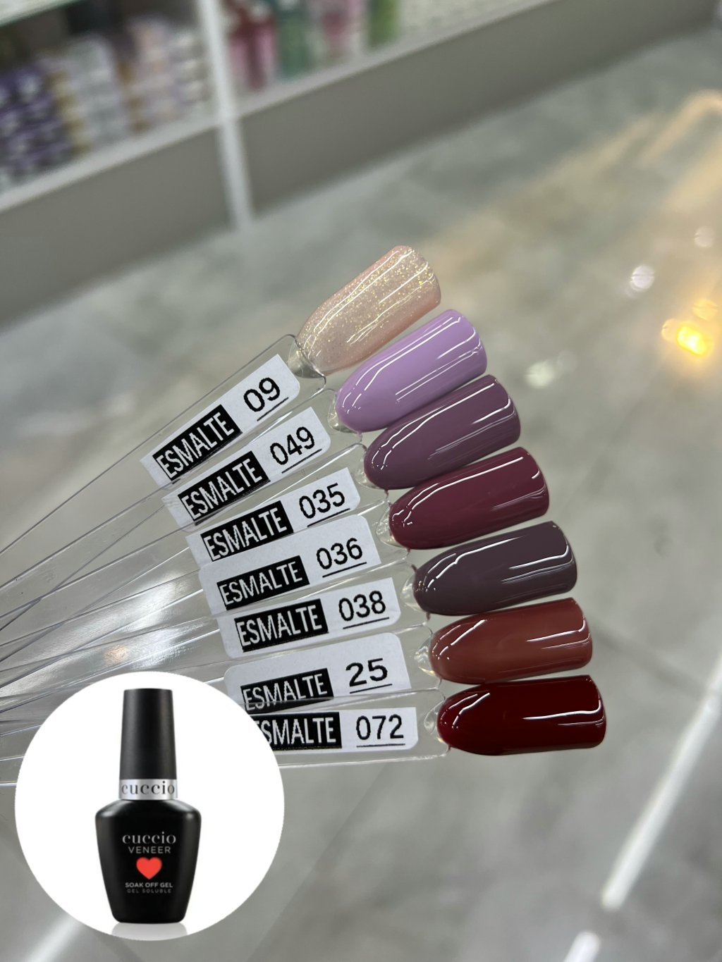 ESMALTE EM GEL CUCCIO