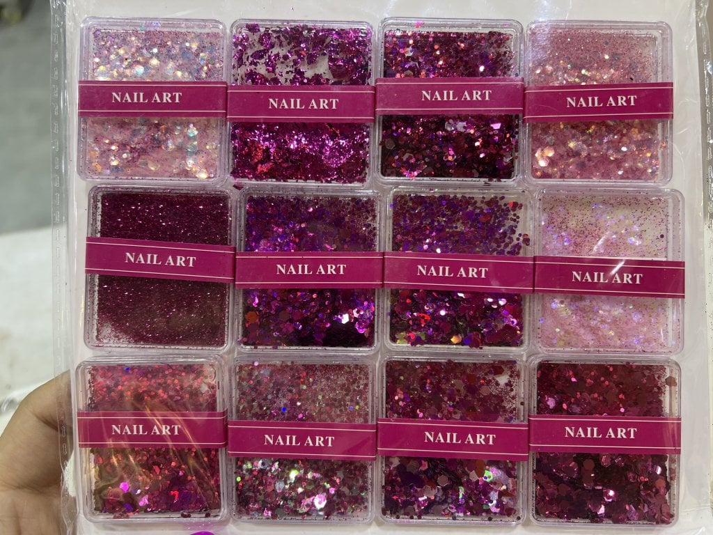 KIT DE ENFEITE PARA UNHA(PINK)