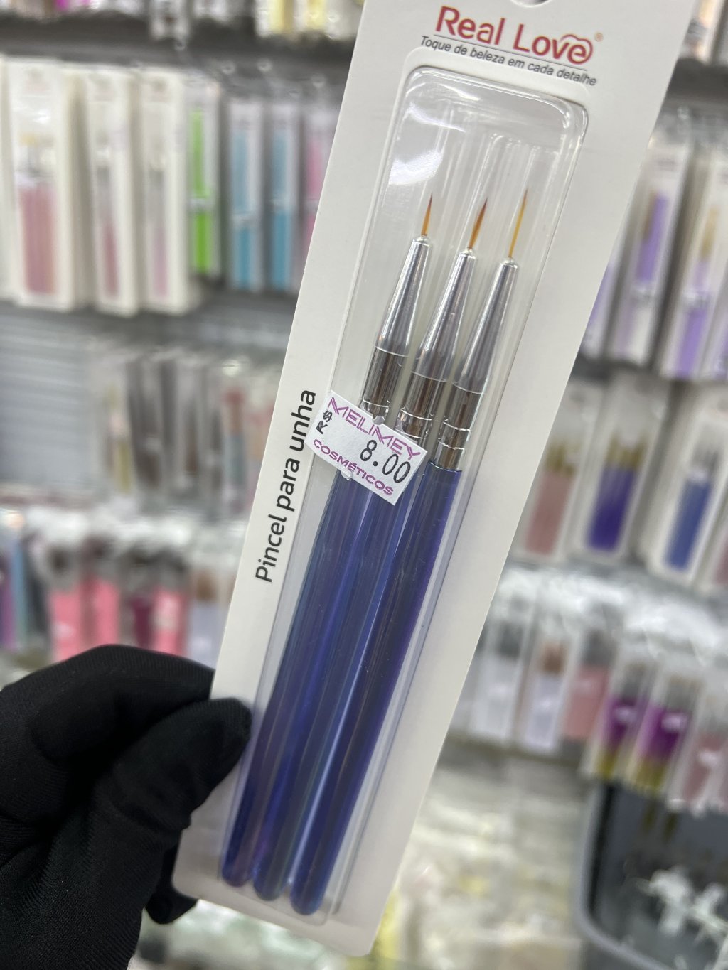 KIT PINCEL FINO REAL LOVE 