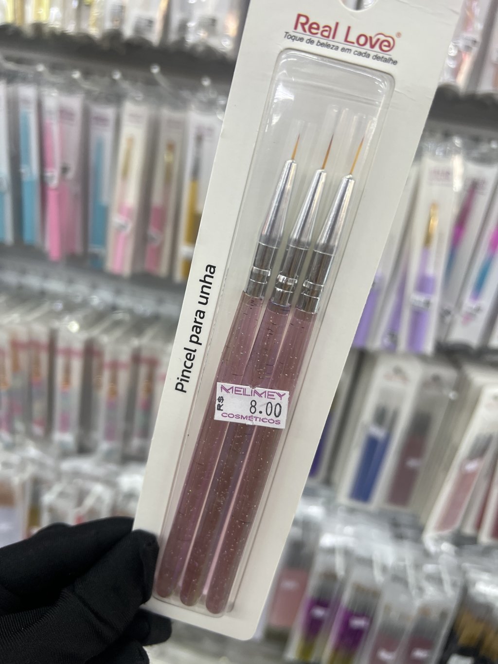 KIT PINCEL FINO REAL LOVE 