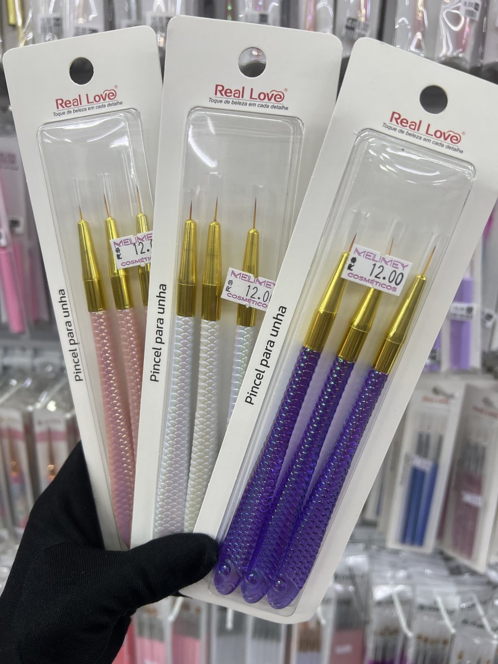 KIT PINCEL FINO REAL LOVE