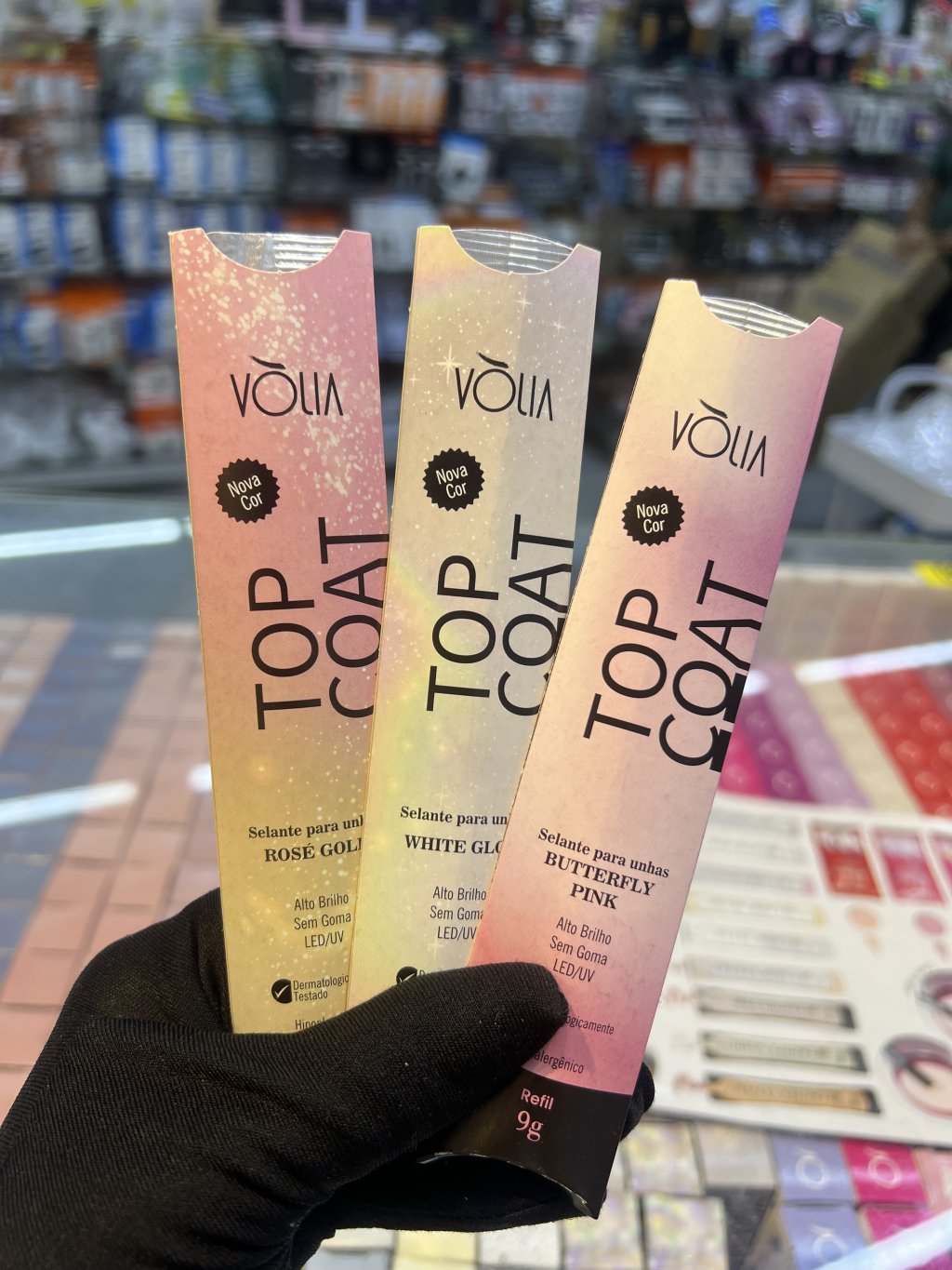 Refil sache top coat volia 9g