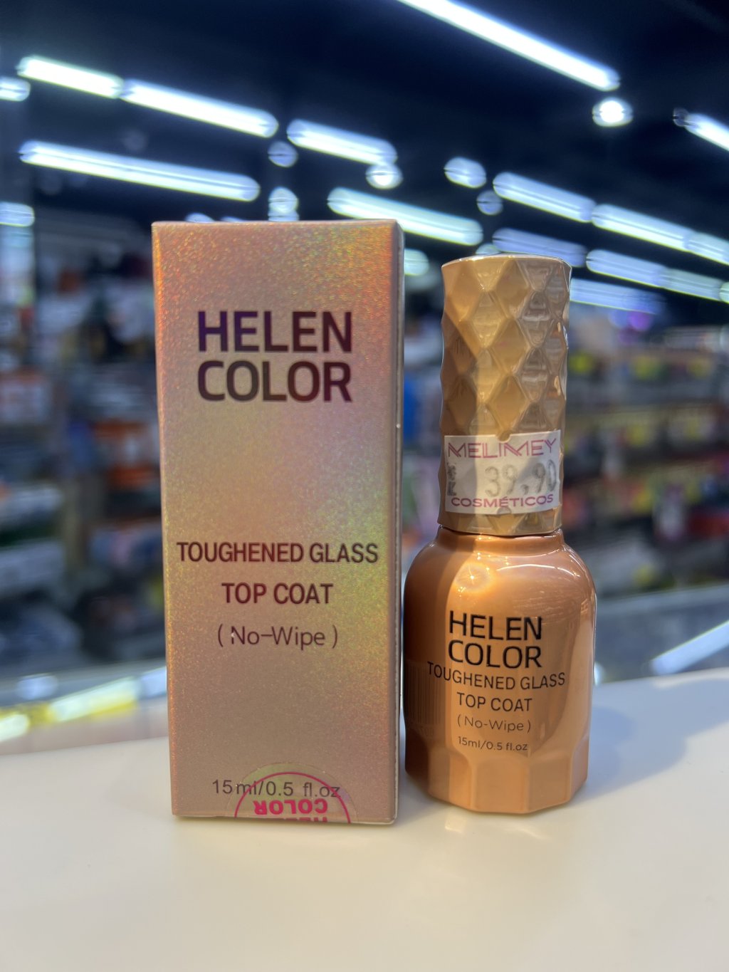 TOUGHENED GLASS TOP COAT HELEN COLOR