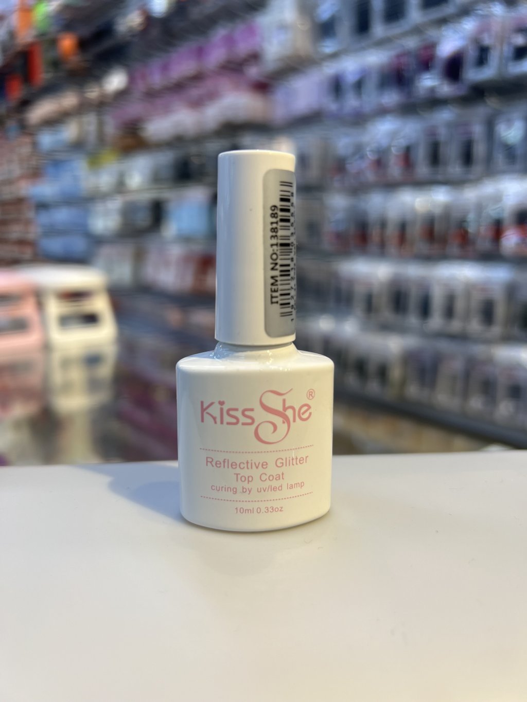 TOP COAT REFLECTIVE GLITTER KISS SHE 10ML
