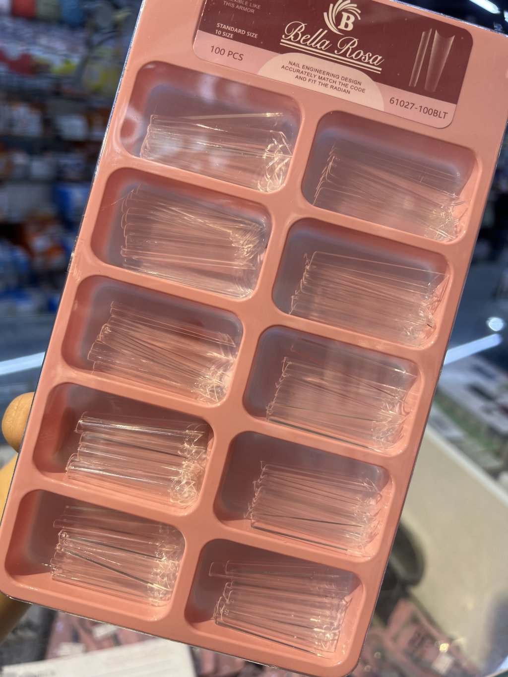 TIPS BAILARINA TRANSPARENTE BELLA ROSA