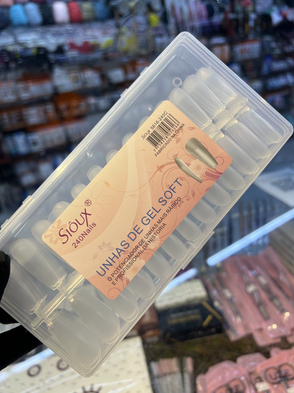 UNHAS DE GEL SOFT SIOUX 240pcs