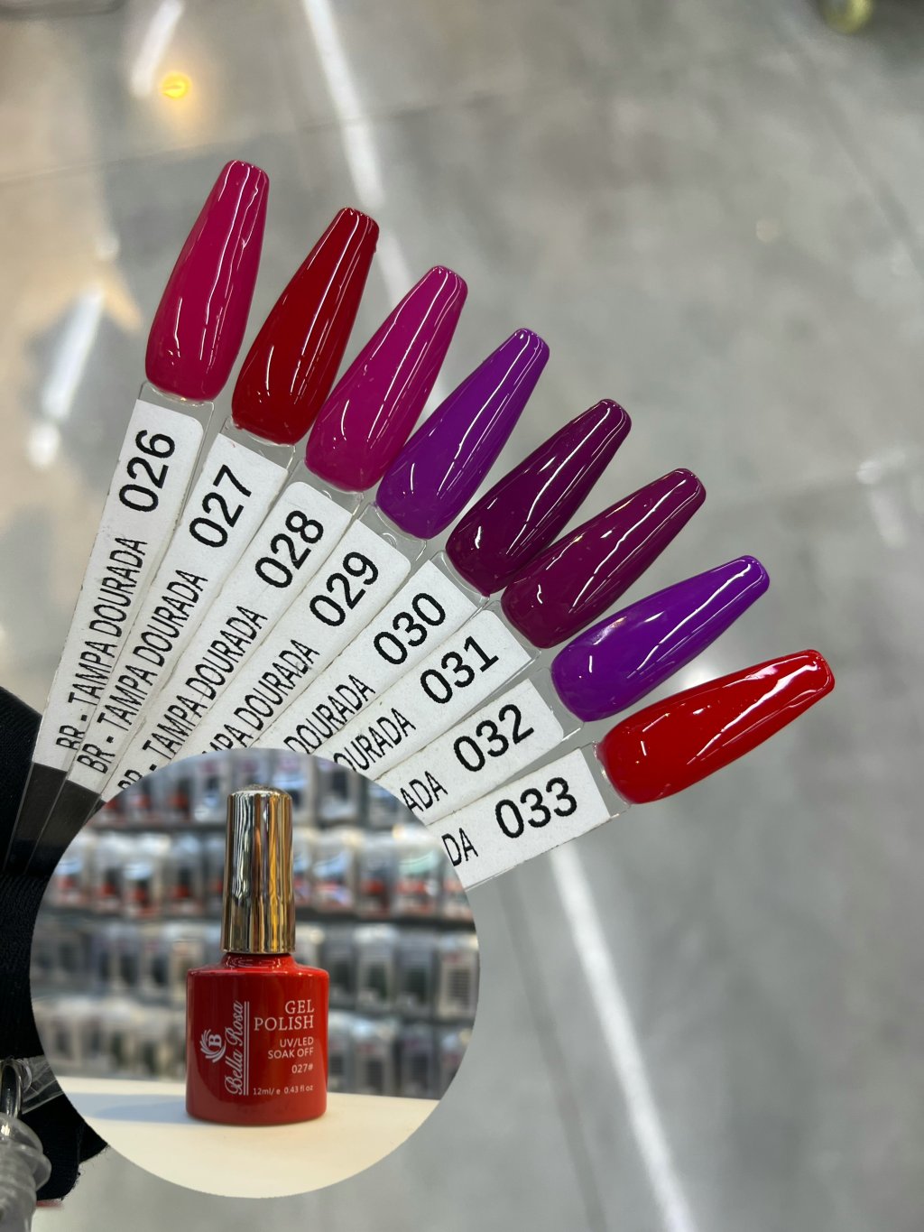 ESMALTE BELLA ROSA 12ML