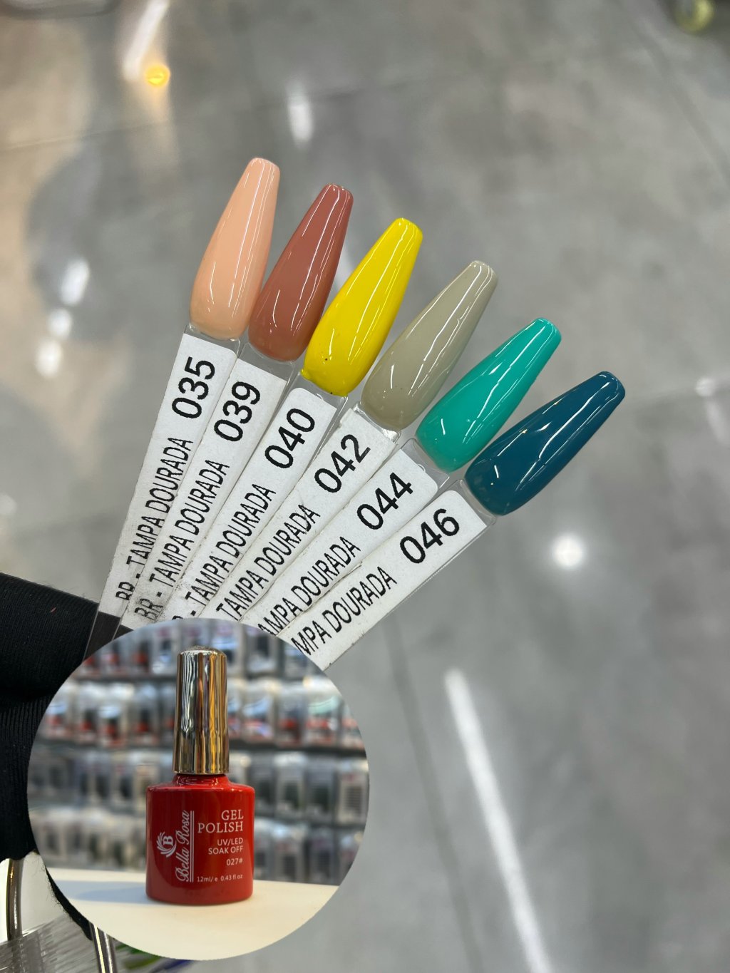 ESMALTE BELLA ROSA 12ML