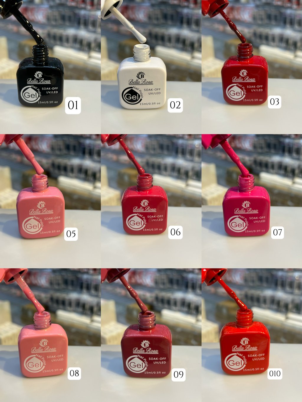 ESMALTE BELLA ROSA 15ML