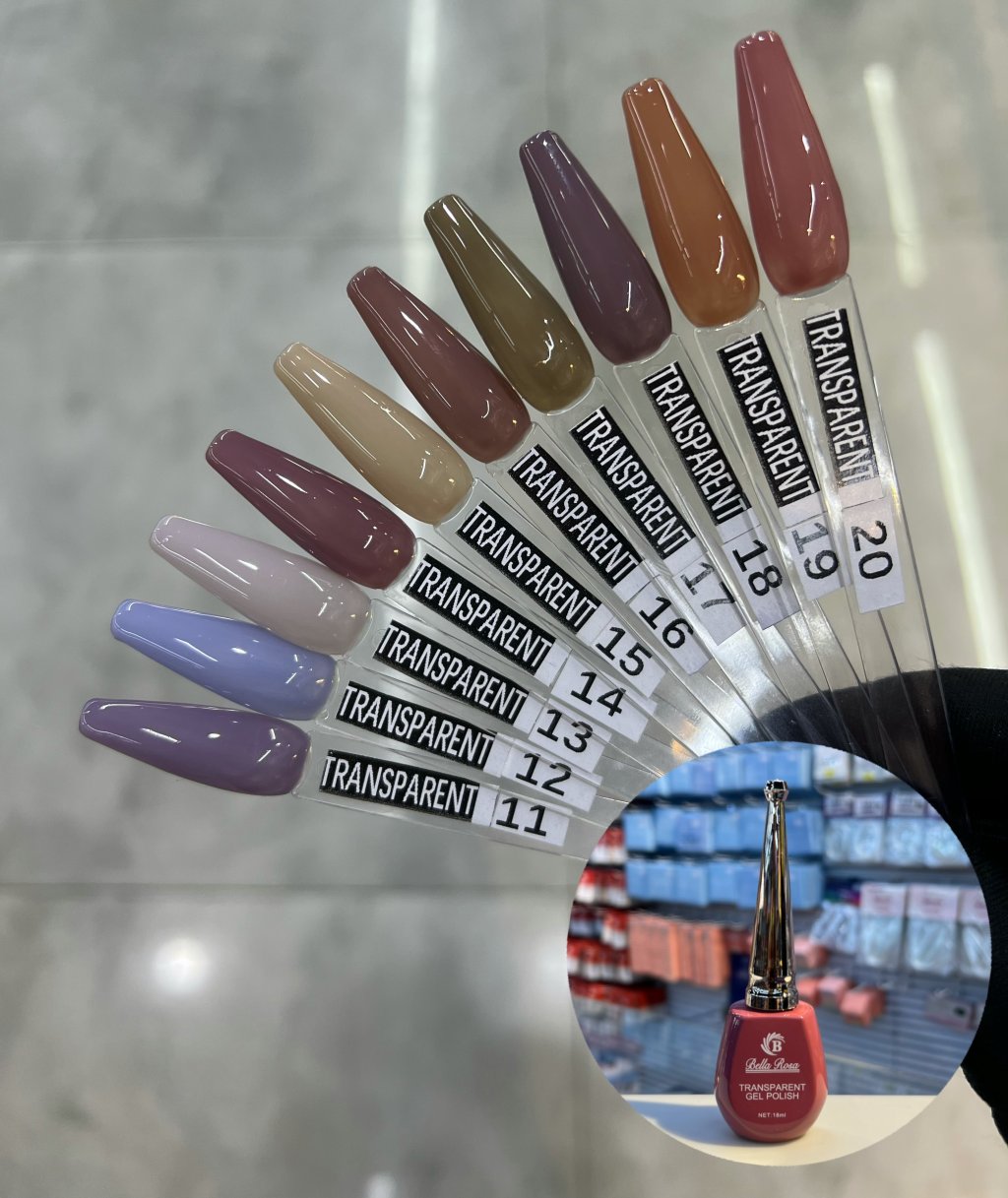 ESMALTE BELLA ROSA 18ML