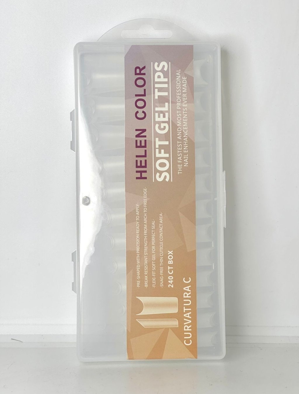 TIPS SOFT GEL HELEN COLOR CURVATURA C