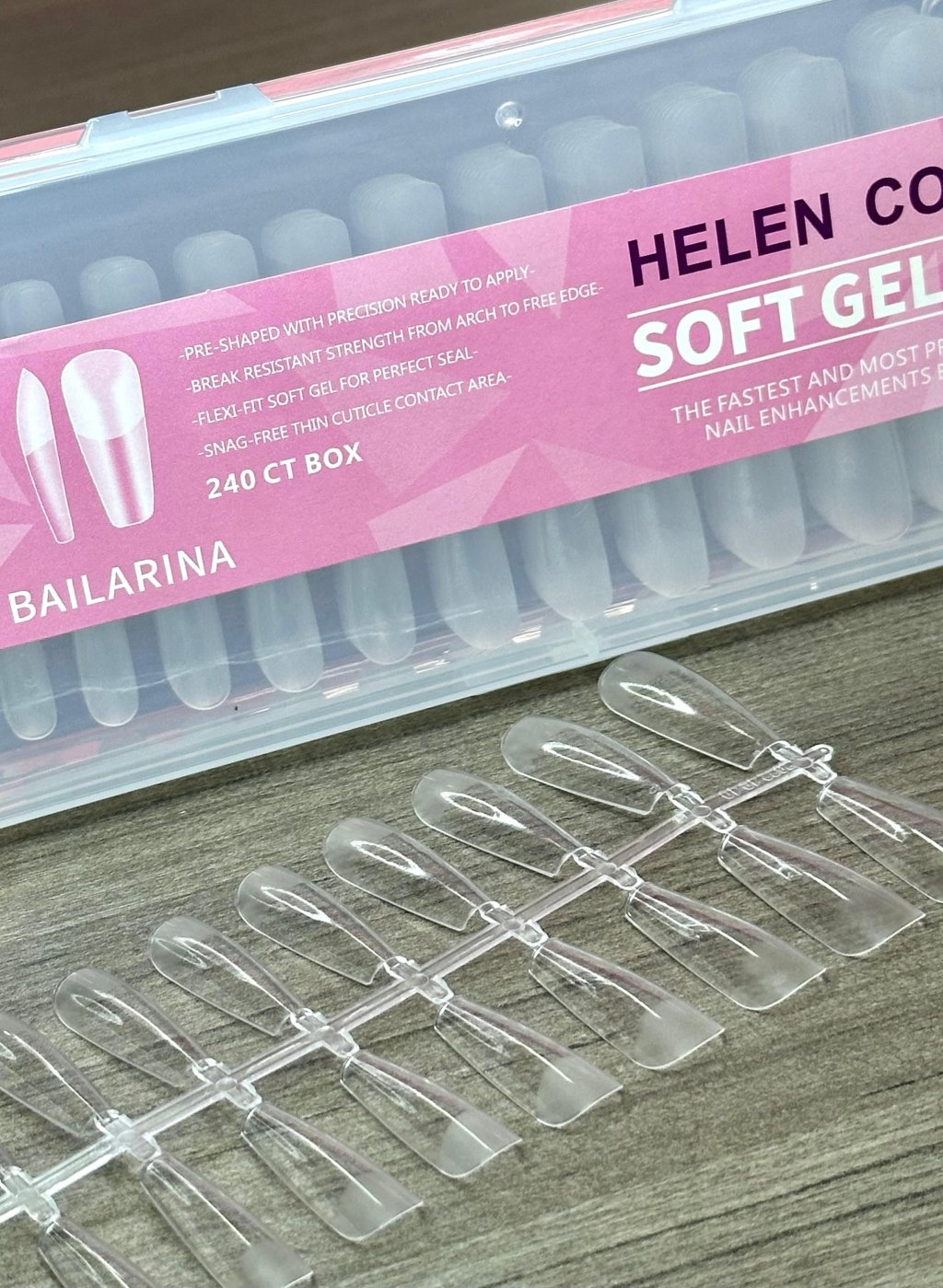 UNHA SOFT GEL HELEN COLOR BAILARINA