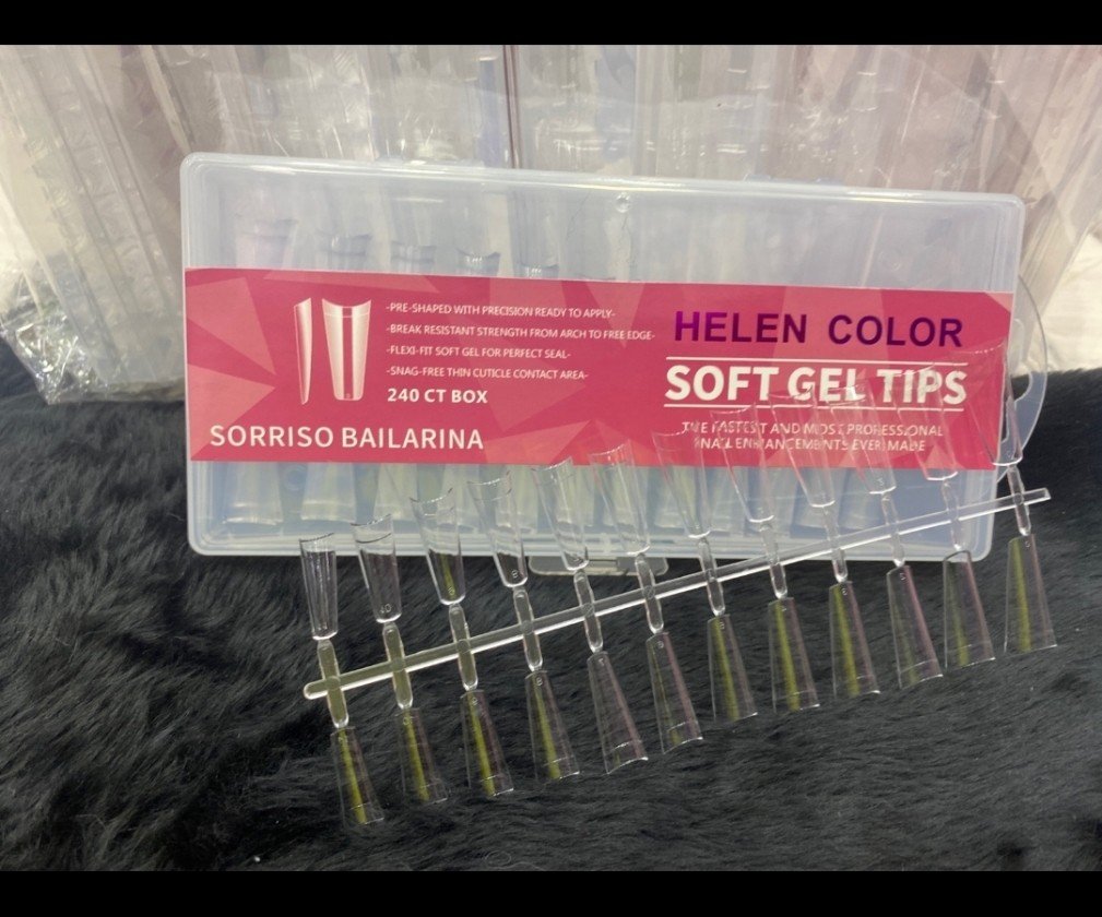 TIPS SOFT GEL HELEN COLOR SORRISO BAILARINA