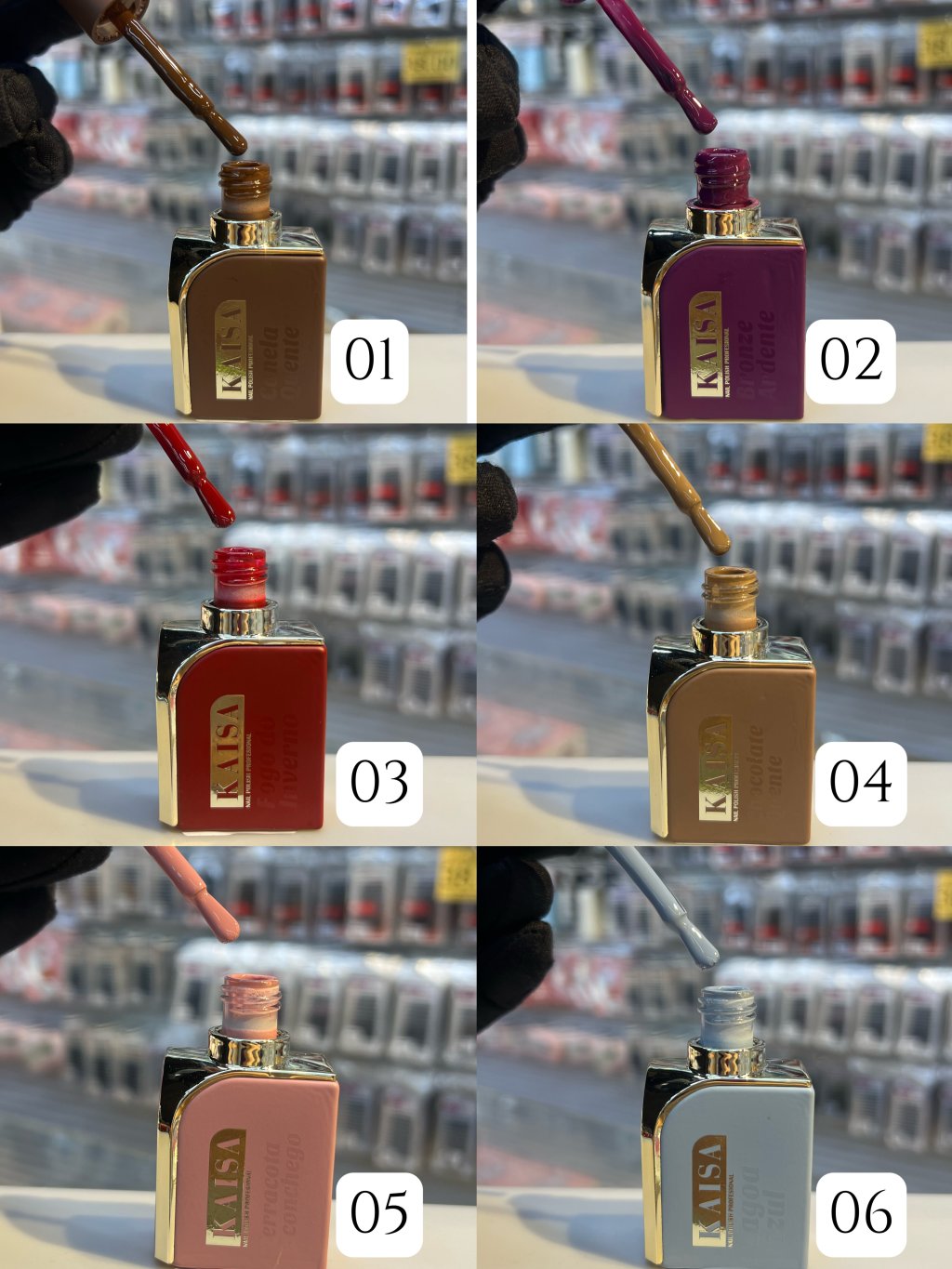 ESMALTE KAISA LINHA LUXO 