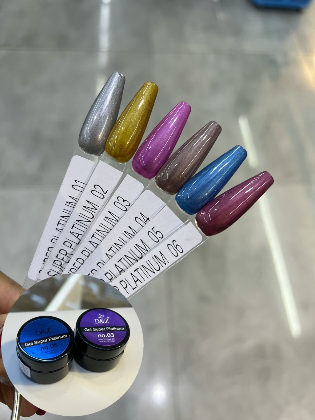 ESMALTE SUPER PLATINUM D&Z 10G