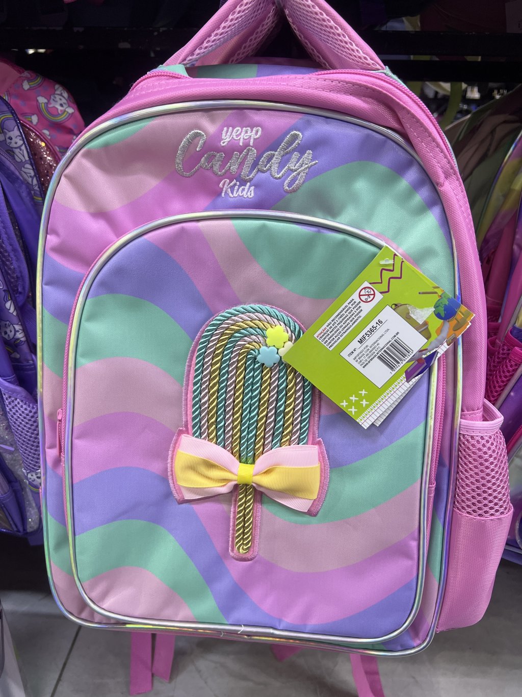 MOCHILA CANDY KIDS PICOLÉ YEPP
